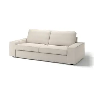KIVIK cover three-seat sofa, Gunnared beige