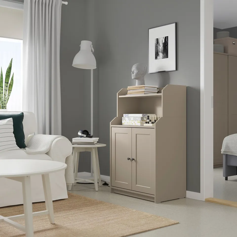 part: HAUGA cabinet with 2 doors