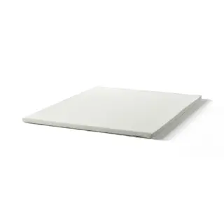NORDBERGET mattress pad, white, 160x200 cm