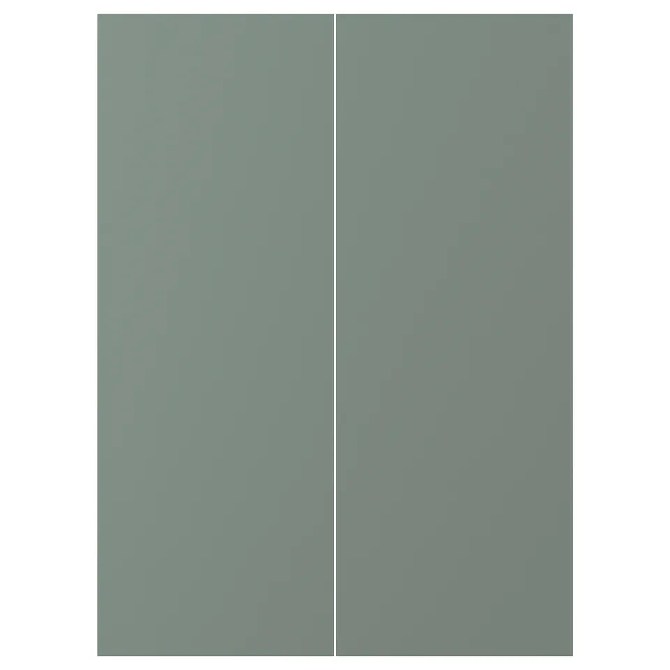 part: NICKEBO 2-p door f corner base cabinet set