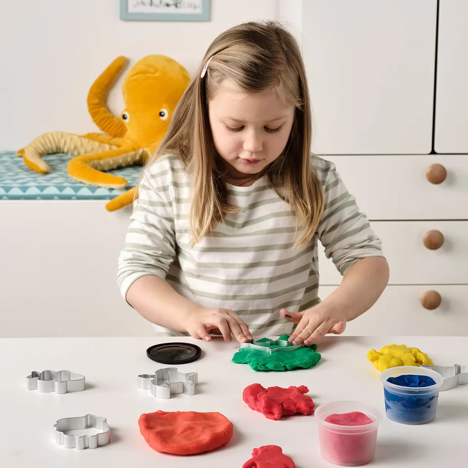 part: BLÅVINGAD modelling dough cutters, set of 5