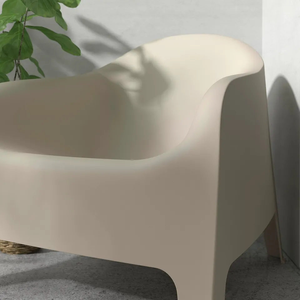 SKARPÖ Armchair, outdoor, beige