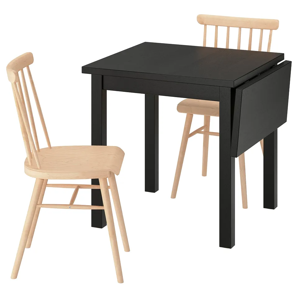part: NORDVIKEN / HÖGVED table and 2 chairs