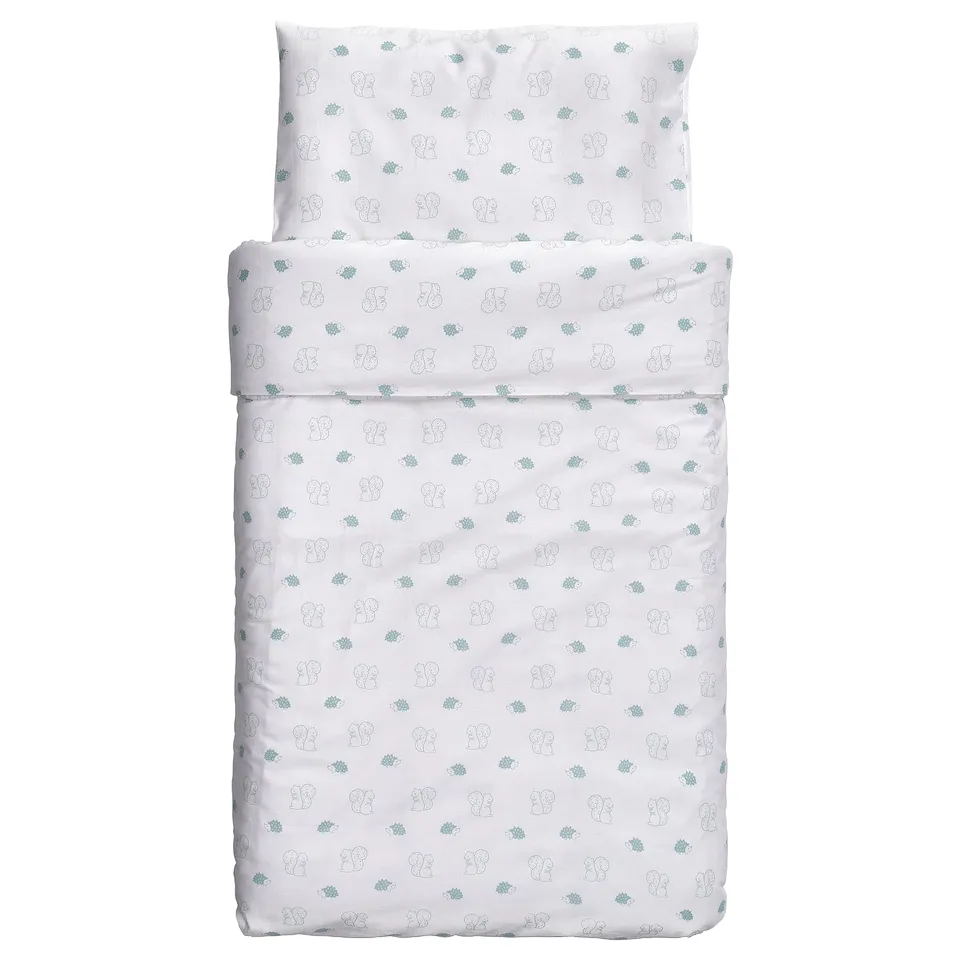 part: LEN duvet cover 1 pillowcase for cot