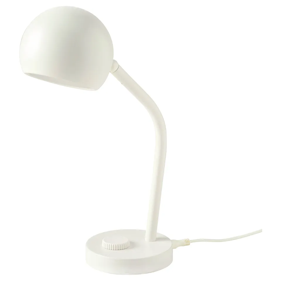 KORVSNÖRE LED desk lamp, dimmable/white
