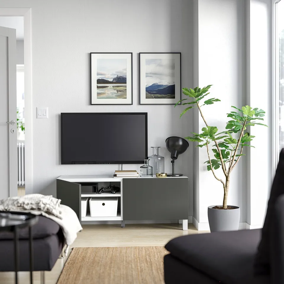 part: BESTÅ TV bench with doors