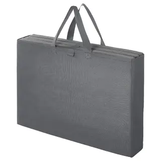 RÅHOLT guest mattress, grey, 91x190 cm