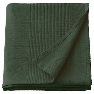 INDIRA bedspread, grey-green, 150x250 cm