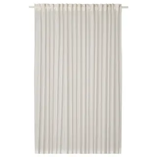 ÄNGSFRYLE sheer curtain, 1 piece, white/with heading tape, 300x250 cm