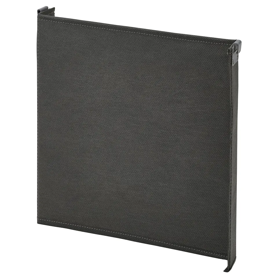 DRÖNA Divider for storage box, dark grey, 33x33 cm