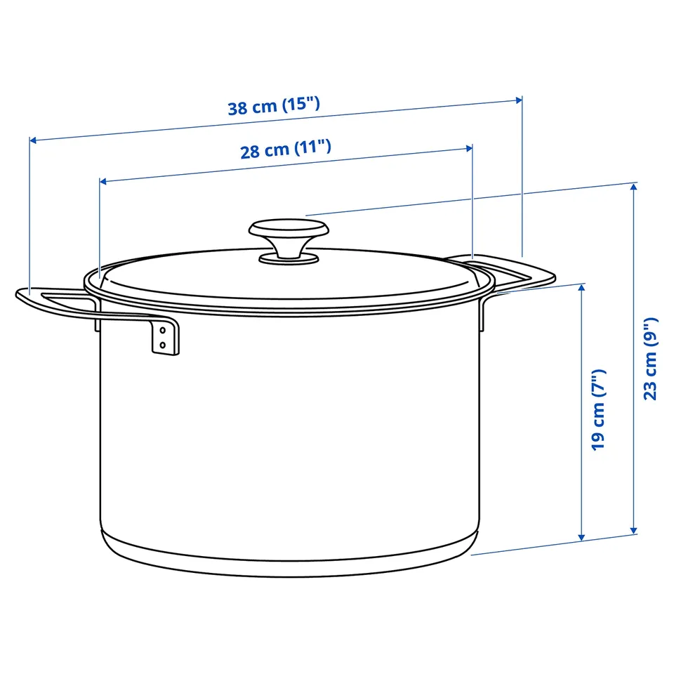part: HEMKOMST pot with lid