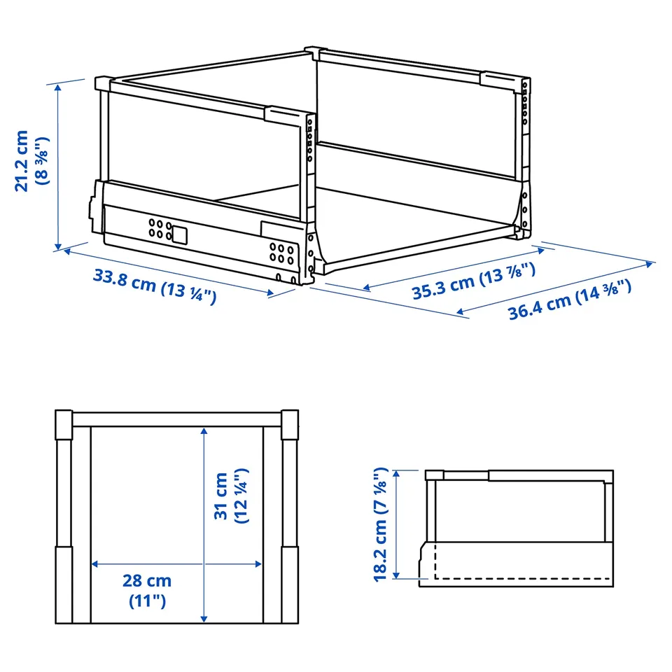 part: MAXIMERA drawer, high