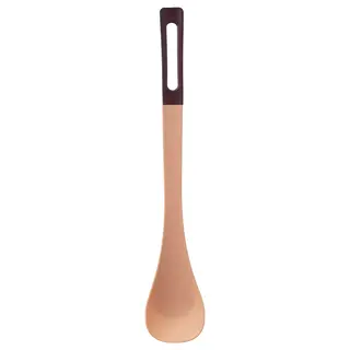 KNORRHANE spoon for cooking, light orange/dark red, 33 cm