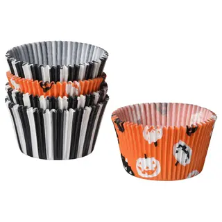KUSTFYR baking cup, mixed patterns, Height 4 cm