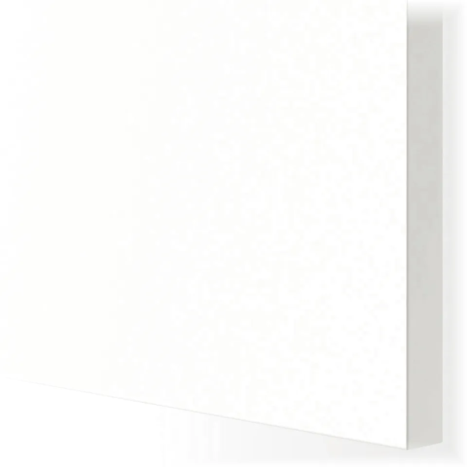 Crisp white kitchen cabinet, sleek design, high quality finish.