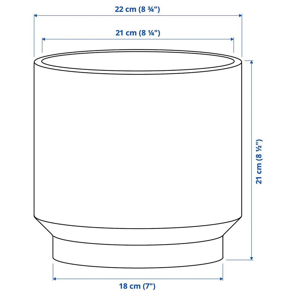 part: HONUNGSPALM plant pot