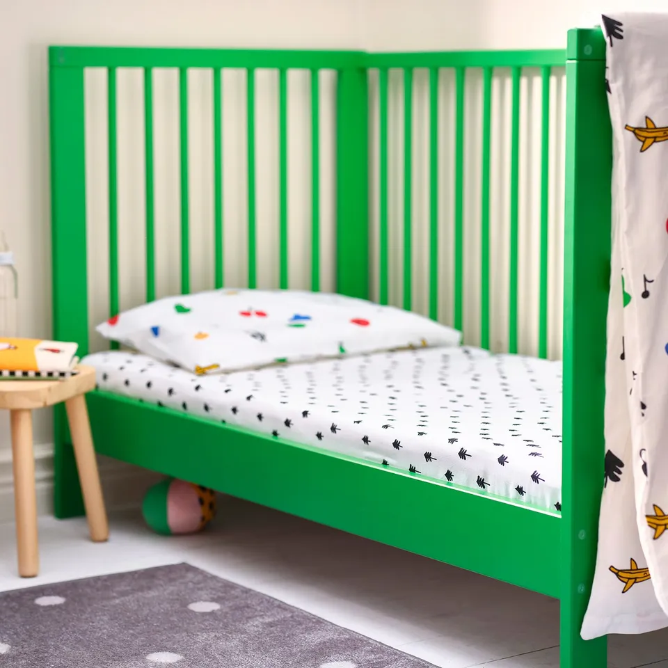 part: GRÖNFINK fitted sheet for cot