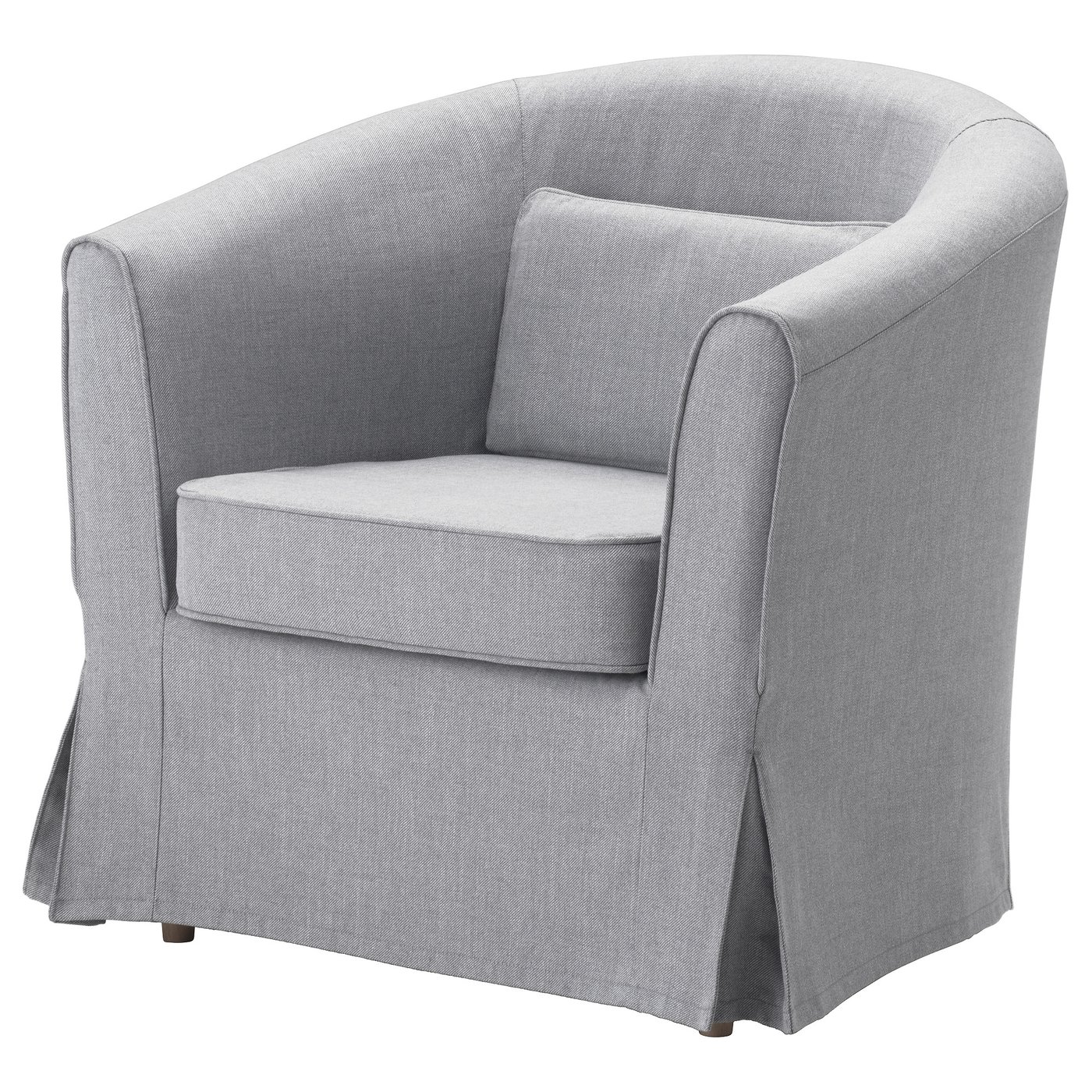 TULLSTA armchair cover, Nordvalla medium grey