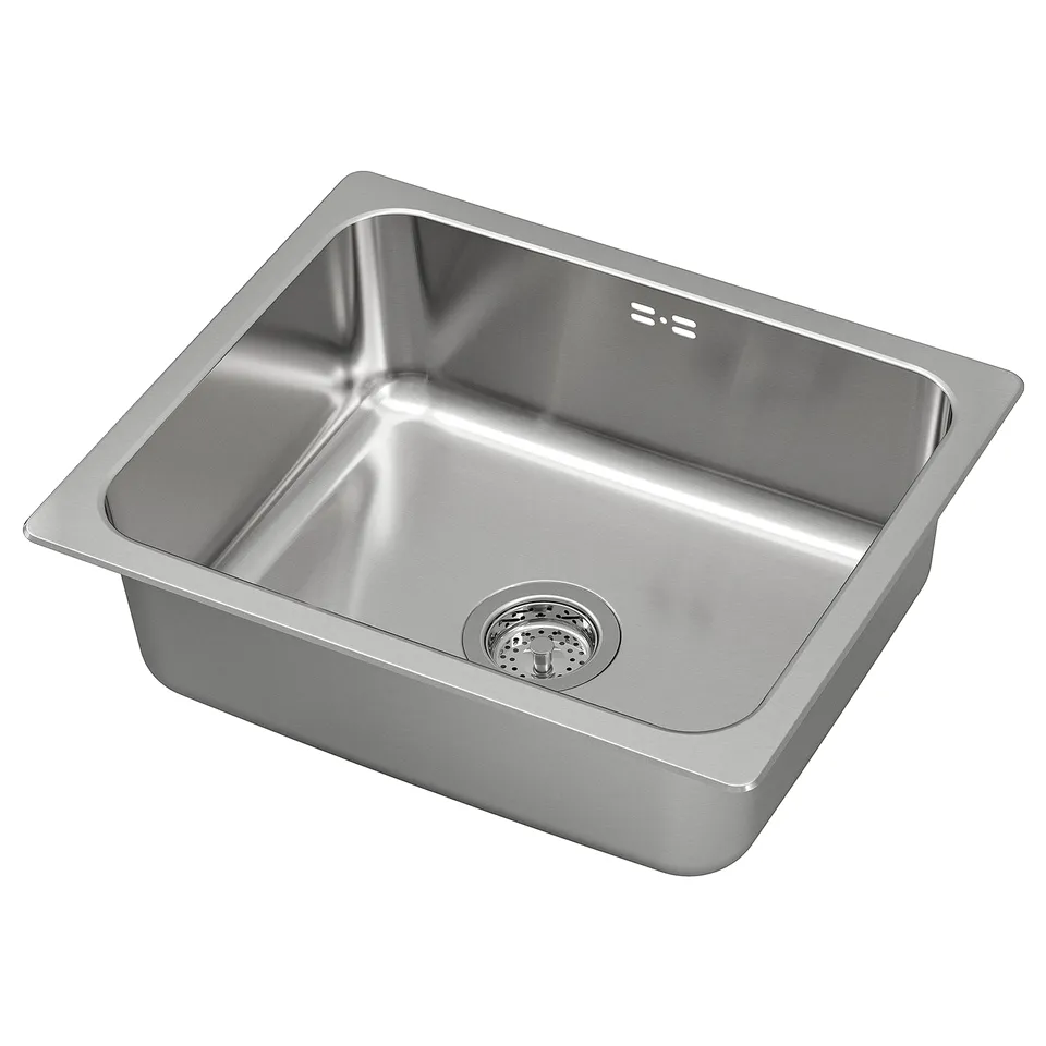 part: HILLESJÖN inset sink, 1 bowl