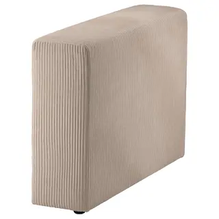 JÄTTEBO armrest, Samsala grey-beige, Depth 95 x Height 69 x Width 25 cm