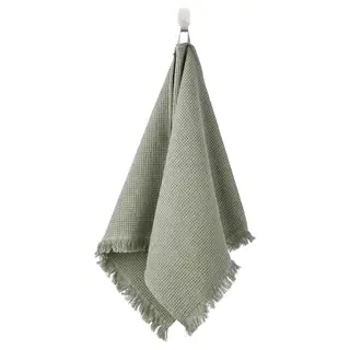 VALLASÅN hand towel, light green, 40x70 cm