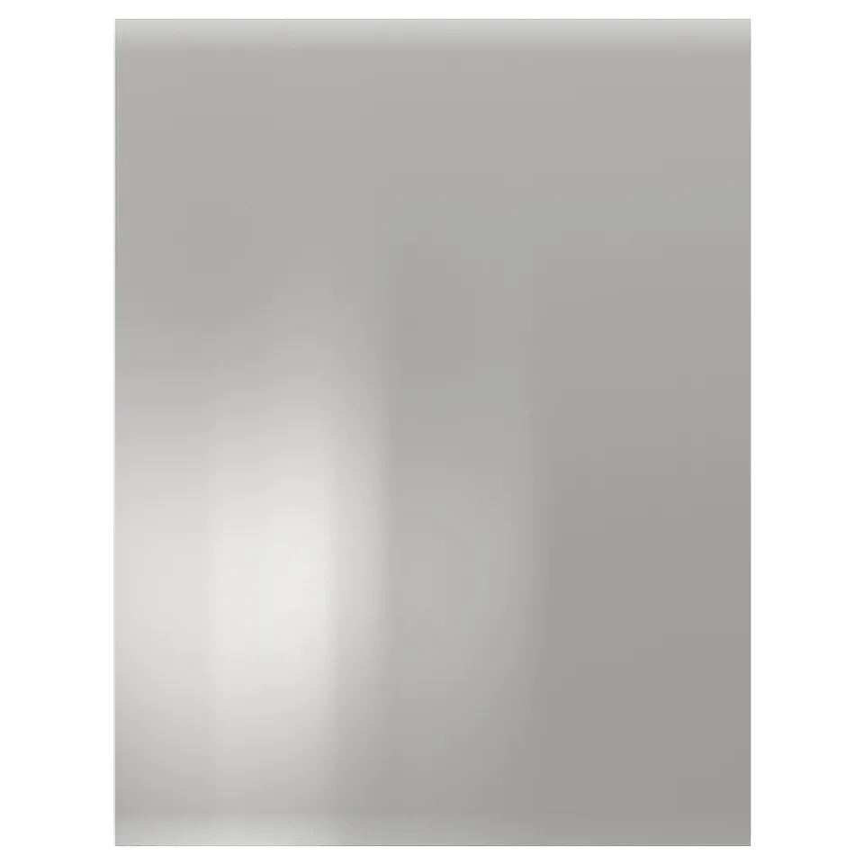 VÅRSTA stainless steel kitchen front panel, sleek modern design for durable, easy-clean surface.