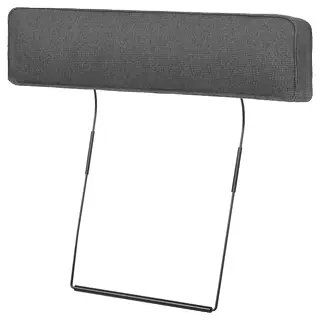 ÄSPERED headrest, Tresund anthracite, Height 62 x Length 70 cm