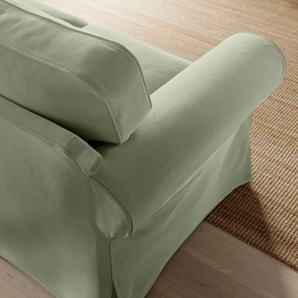 part: EKTORP 3-seat sofa with chaise longue