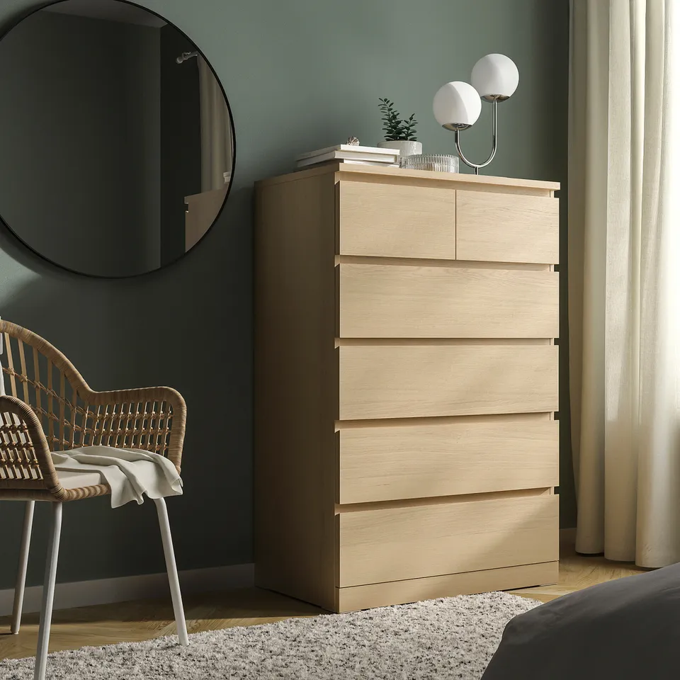 part: MALM chest of 6 drawers