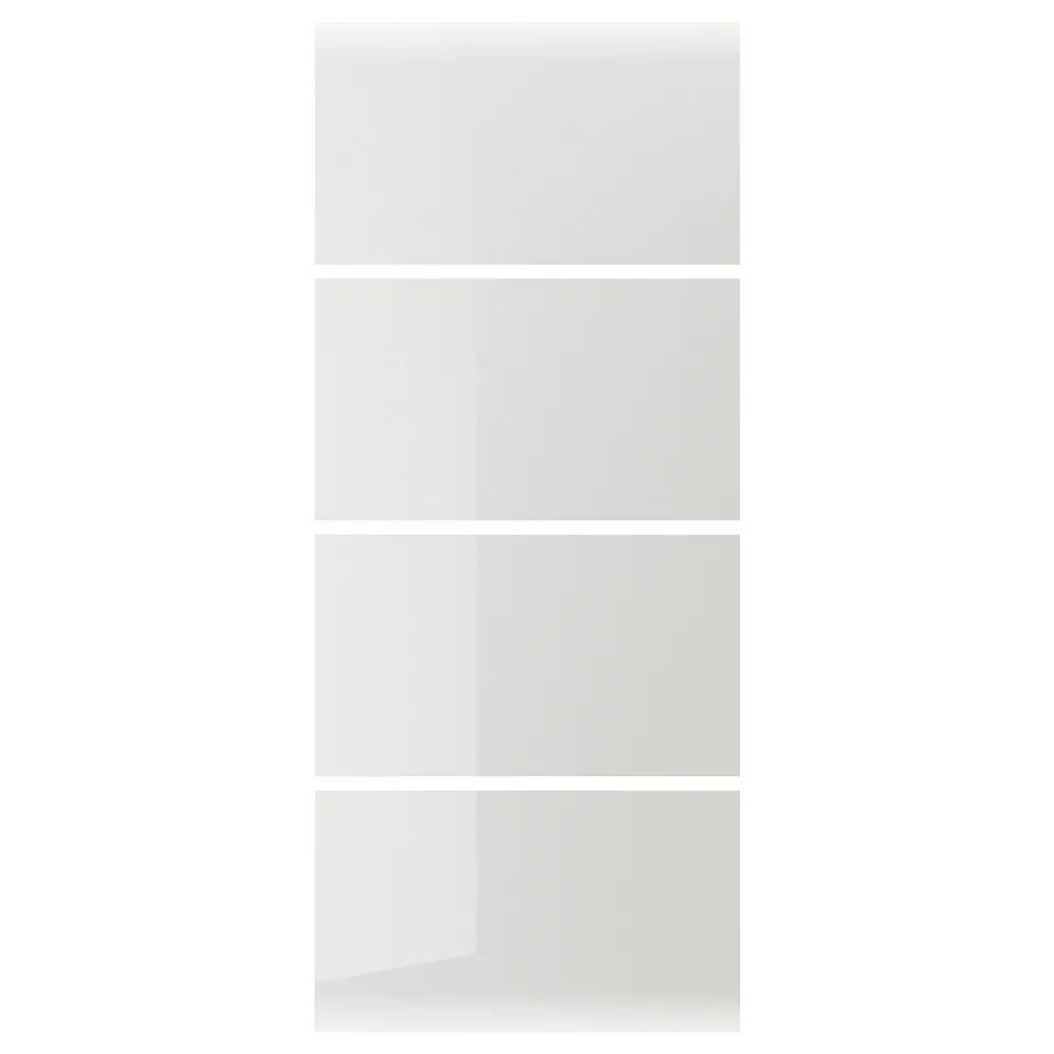 part: HOKKSUND 4 panels for sliding door frame