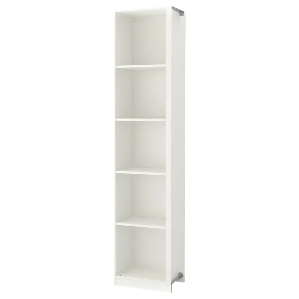 part: PAX add-on corner unit with 4 shelves