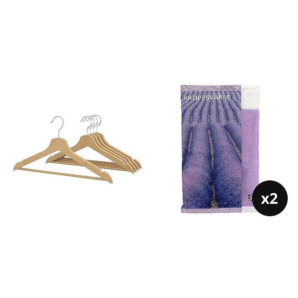 hanger ×5 + potpourri in a bag ×2, photo 1