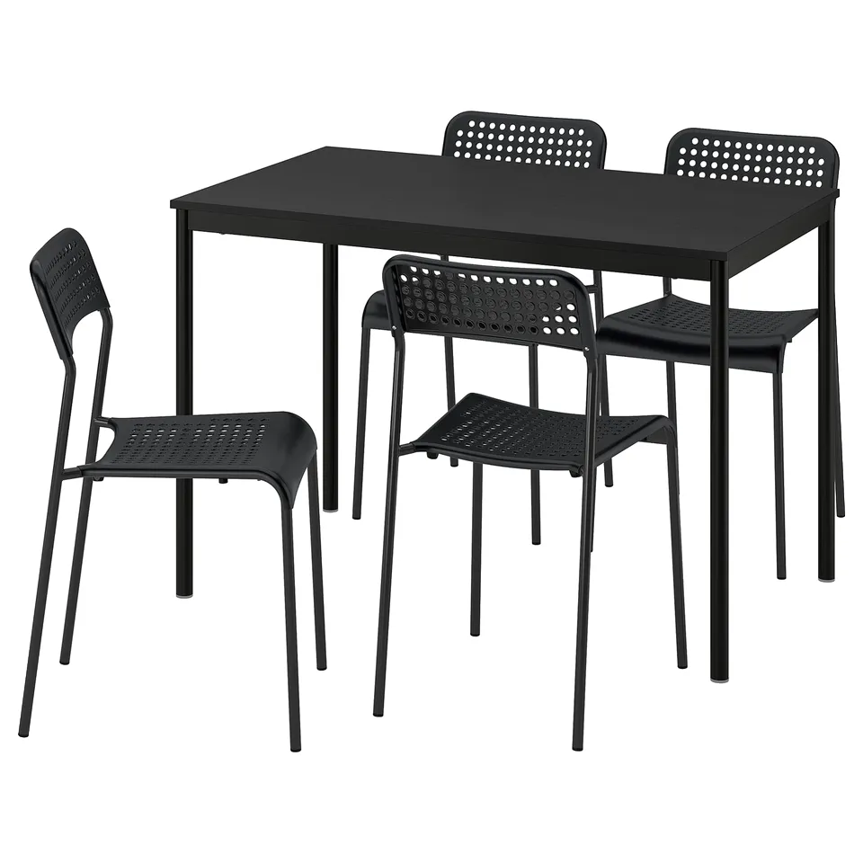 part: SANDSBERG table and 4 chairs