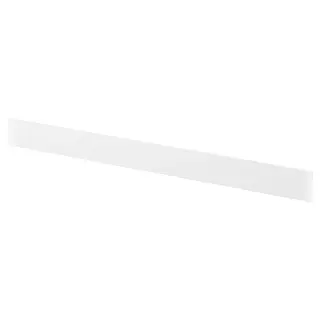 FÖRBÄTTRA plinth, matt white, 220x8 cm