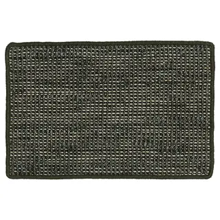 LANDBANA door mat, dark green, 40x60 cm