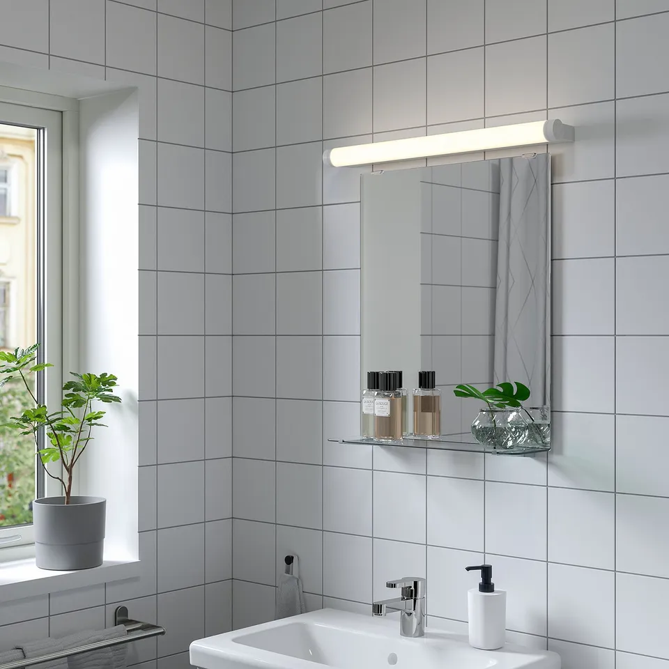 part: NYSJÖN mirror with shelf