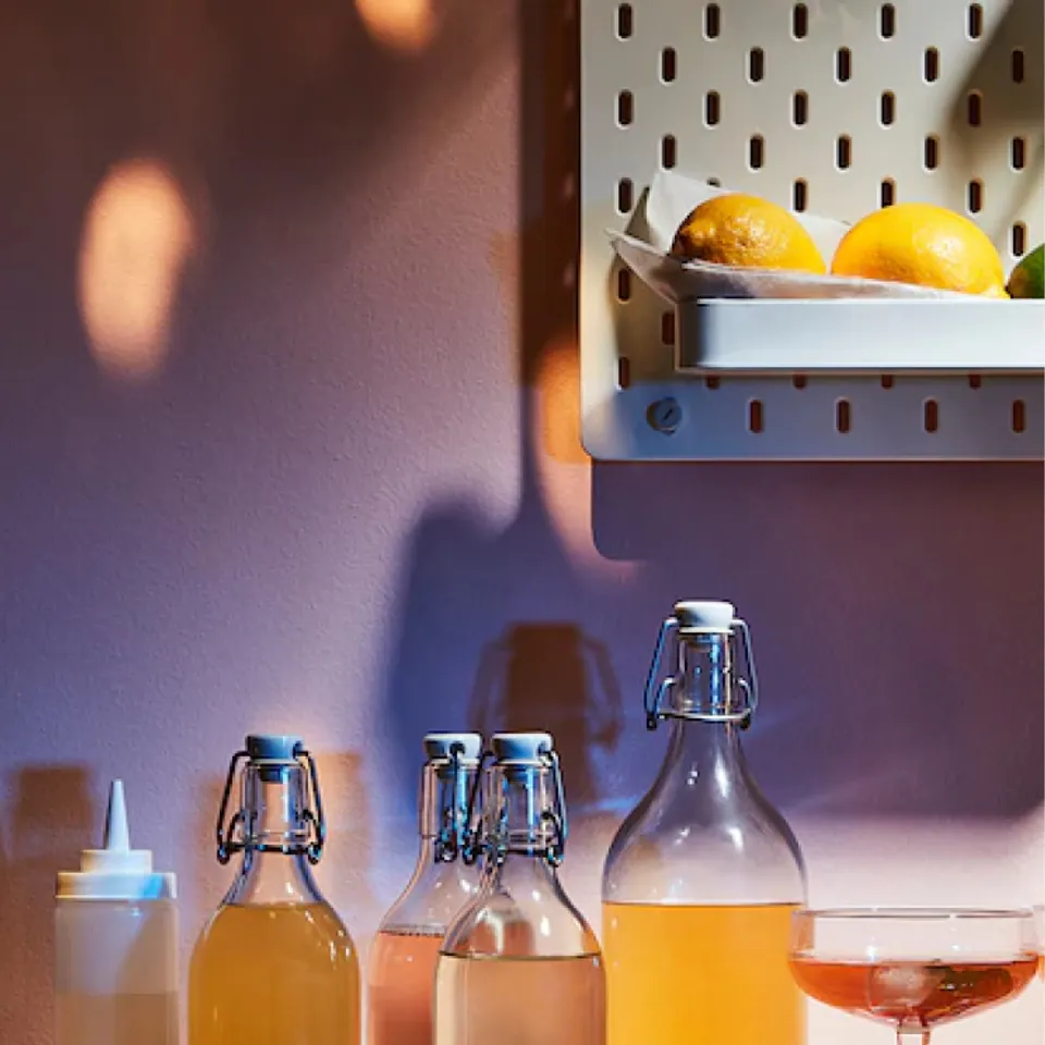 part: KORKEN bottle with stopper