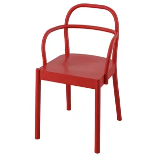 STOCKHOLM 2025 chair, red, Depth 49 x Height 80 x Width 52 cm
