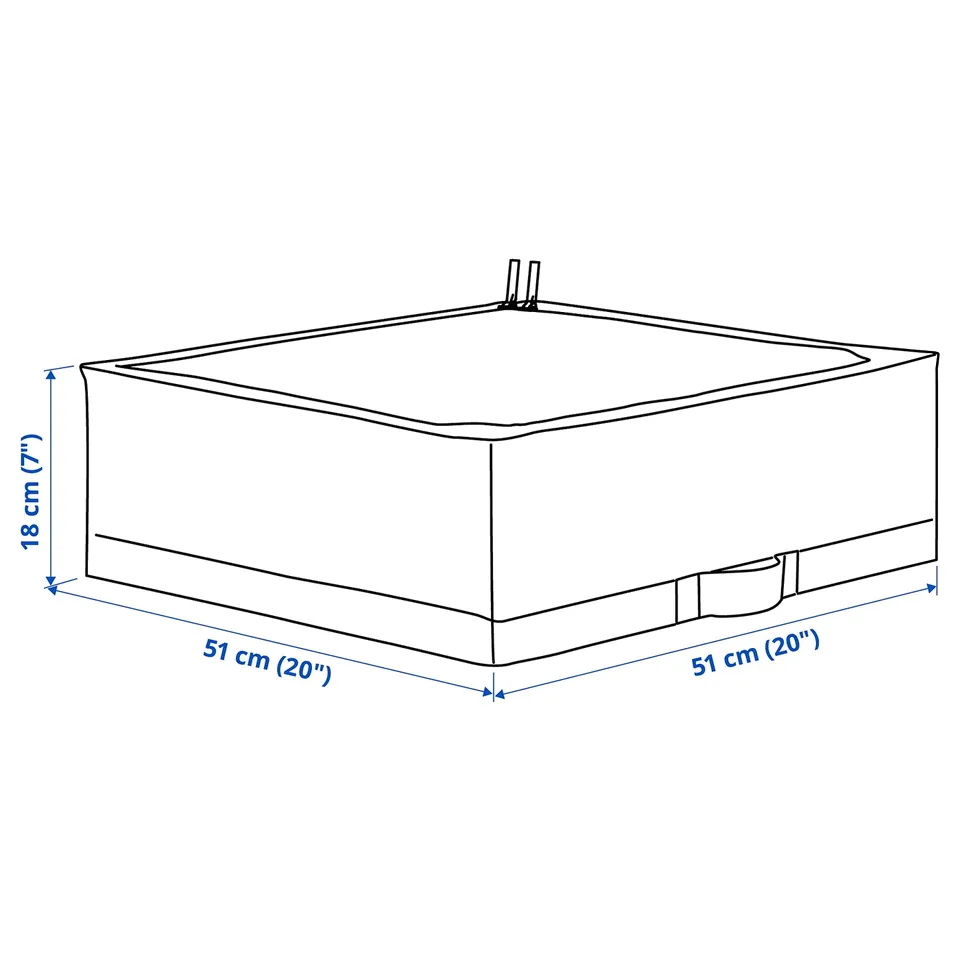 Illustration with measurements for the product: STUK.