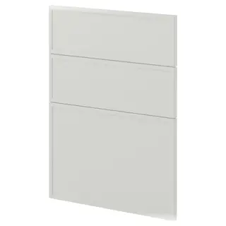 METOD 3 fronts for dishwasher, Aspudden light grey, 60 cm