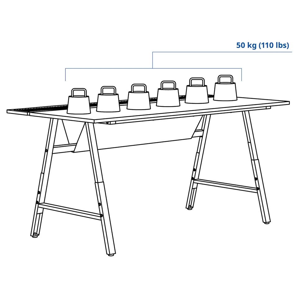 part: UTESPELARE gaming desk