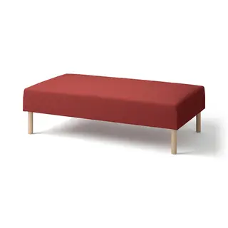 LILLEHEM 2-seat module, Gunnared/brown-red wood, Depth 72 x Width 144 cm