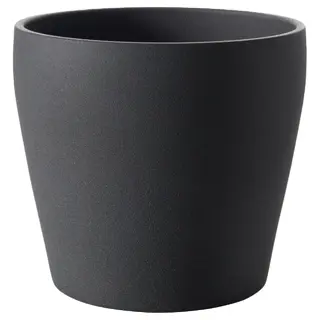 PERSILLADE plant pot, dark grey, 24 cm