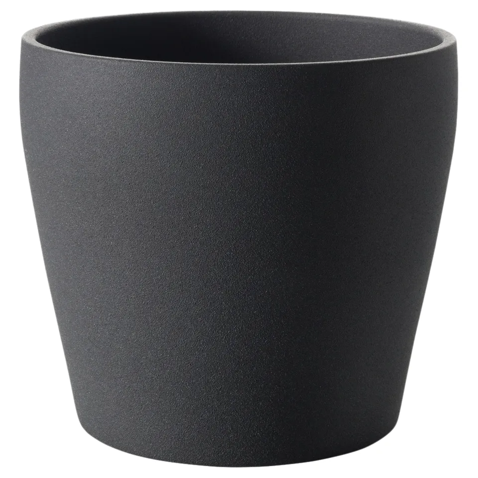 Black smooth pottery