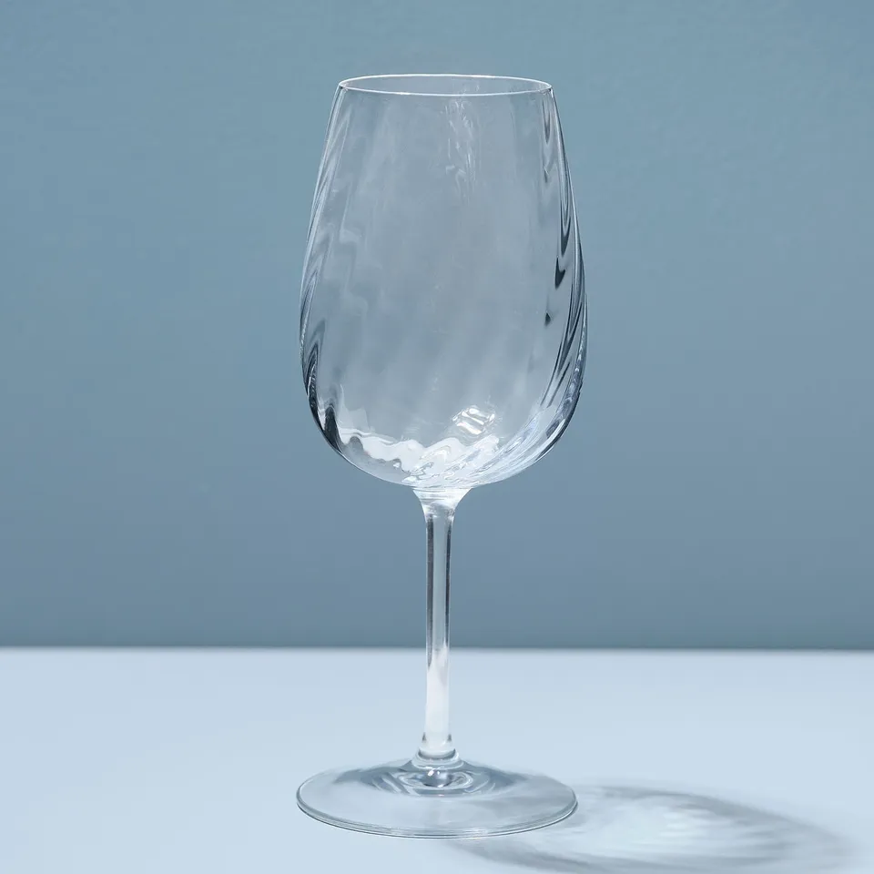 FJÄLLUGGLA Wine glass, clear glass, 49 cl