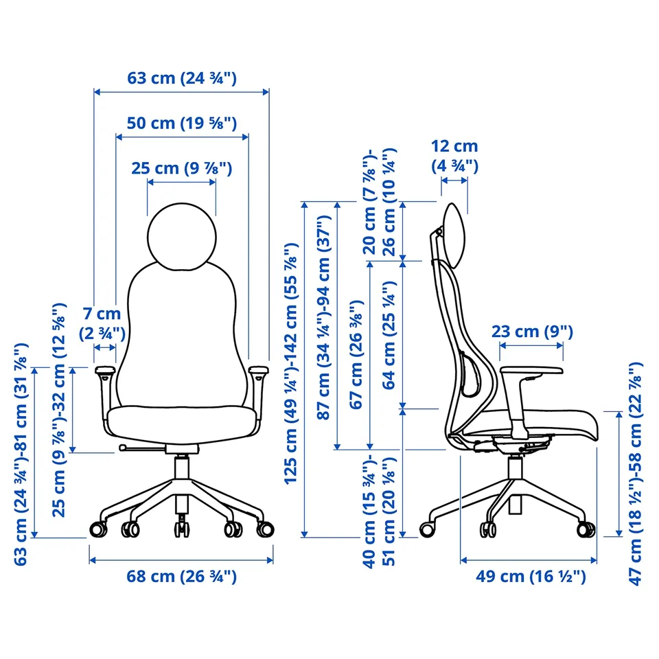 UTKLASSNING Gaming chair, Gräsnäs anthracite/black