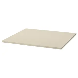TROTTEN table top, beige, Length 80 x Width 80 cm