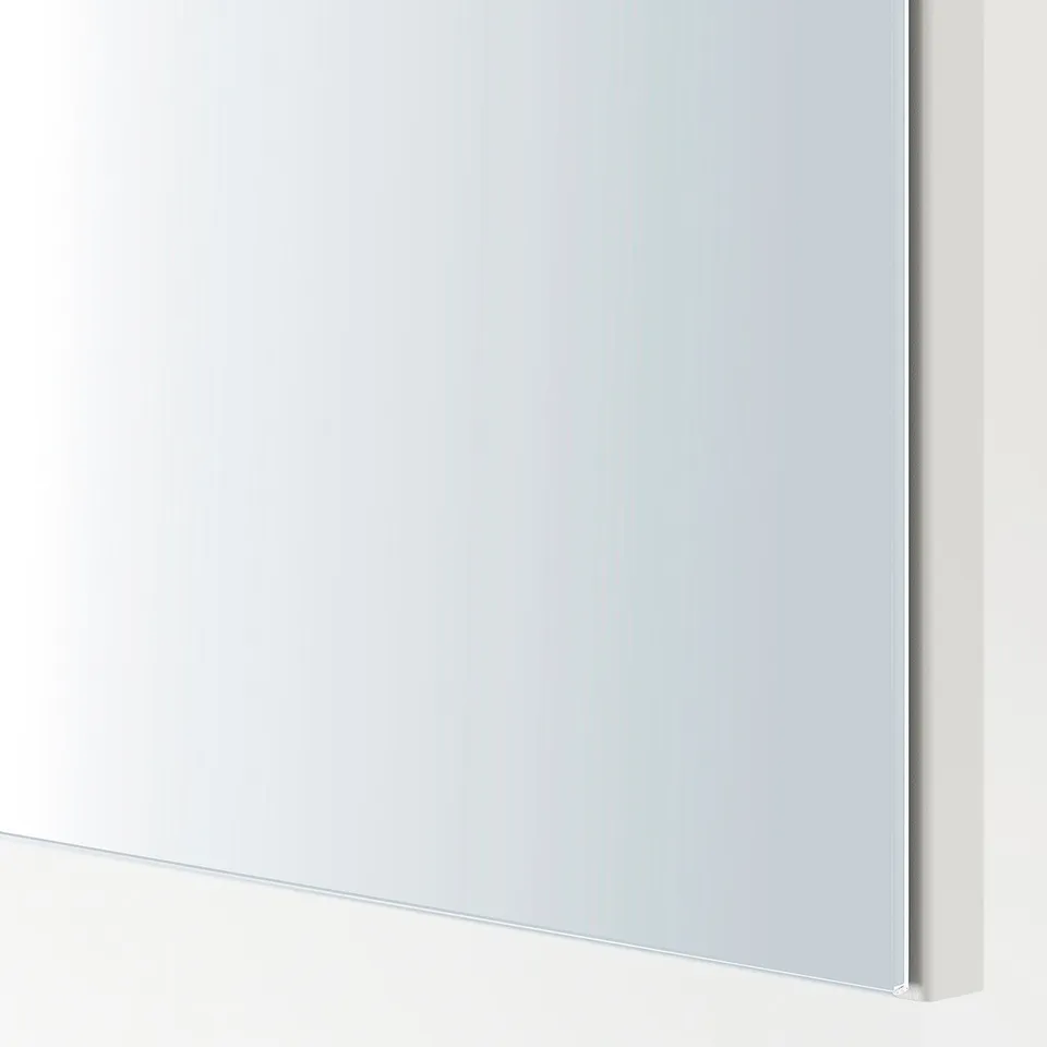 ENHET Mirror cabinet with door, white, 40x17x75 cm