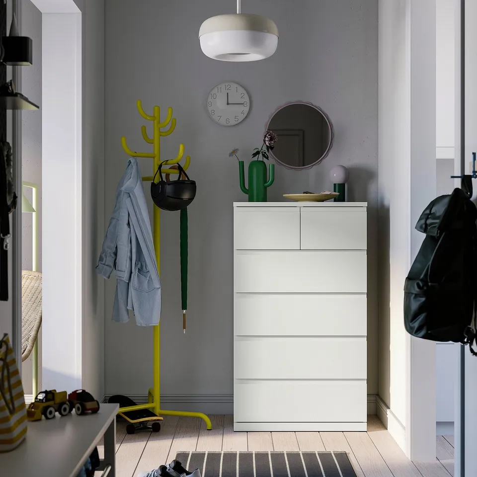 part: STORKLINTA chest of 6 drawers