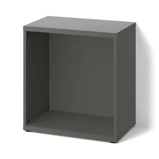 BESTÅ frame, dark grey, 60x40x64 cm